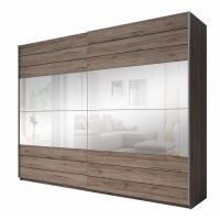HELVETIA MEBLE WIERUSZÓW - GALAXY Szafa 2 drzwi przesuwne, z lustrem 270 | 24M0EA59