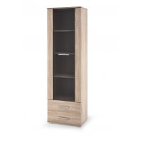 HALMAR - LIMA Witryna W-1 | dąb sonoma | z PL