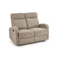 HALMAR - OSLO Sofa 2 | Funkcja relaksu w dwóch fotelach | beżowy