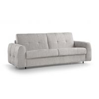 Mars Meble - PERONI 140 Sofa na stelażu włoskim | funkcja spania i materac oraz pojemnik CAPPUCCINO | PROMOCJA