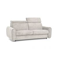 Mars Meble - PEROTTI 160 Sofa na stelażu włoskim | funkcja spania i materac oraz pojemnik CREME - RUN AGAIN 01 | PROMOCJA