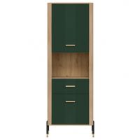 LIVEO - DANTE DT15 REGAŁ L/P | ZIELONY MAT
