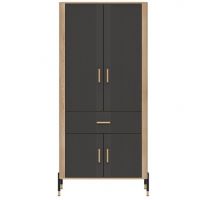 LIVEO - DANTE DT16 SZAFA | ANTRACYT MAT
