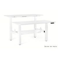 UNIQUE MEBLE - FIGHTER DOUBLE DESK Stelaż 2-osobowy | Regulacja Elektryczna