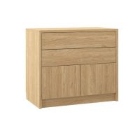 NEW ELEGANCE - NEW ELEGANCE GENIUS Komoda 2D2S | Dąb olejowany