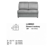 Meblomak - LUMINO 2BF element 2 osobowy bez funkcji