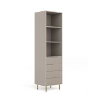 NEW ELEGANCE - NEW ELEGANCE NUBO Regał pojedynczy z szufladami | NURE4S
