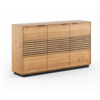 KATMANDU MEBLE - TIRANO Komoda 3D | Lamele | Dąb olejowany | ZITIR05L